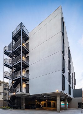 Rear Facade