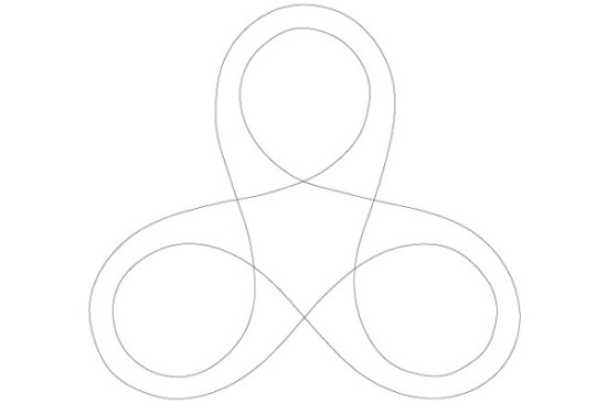 Trefoil+line.