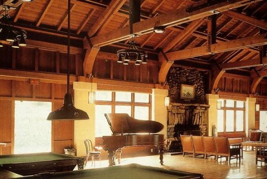 YWCA Asilomar, Administration Building, interior.