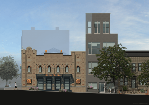 Irving Street Elevation