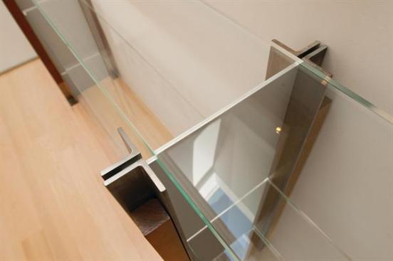 Stock materials combine to form a flexible and elegant storage system