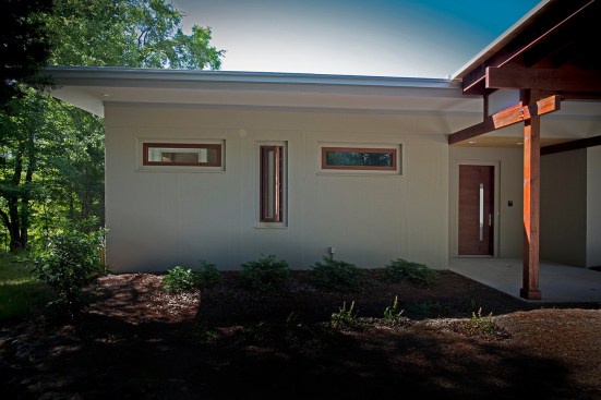 The master bedroom wing.