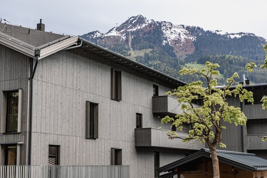 north facade / All windows were carefully implemented, depending on orientation, function, view and facade composition.