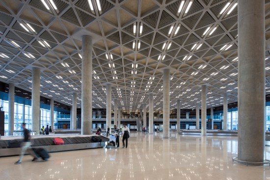 Baggage claim area.