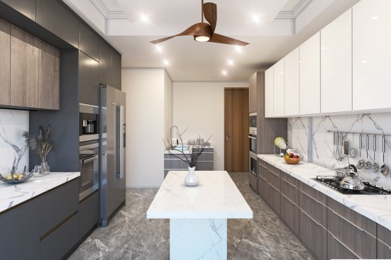 Kitchen interior design 