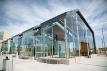 Encouraging more riders through the Belvedere Transit Centre, DIALOG designed a safe, comfortable place for people to wait for their buses, and to transfer to and from the neighboring LRT station.