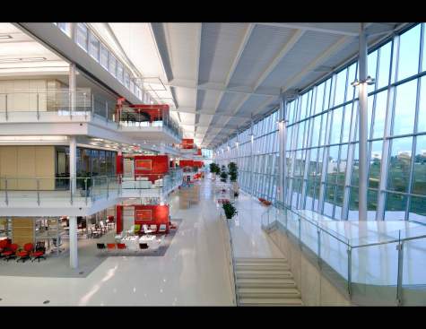 Interior showing daylighting