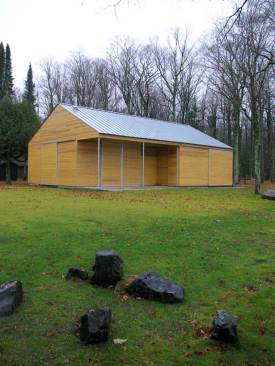 Exterior with all windows and doors secured