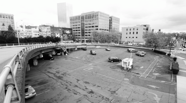 James Beard Public Market, Portland, Ore. - existing condition, 6.25.2015.