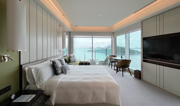 Interior view of a guest room