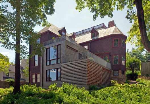 New exterior view