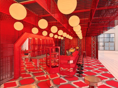 Rendering of "The Lounge" at Ambiente.