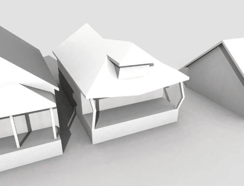 Design concept: Existing derelict house.