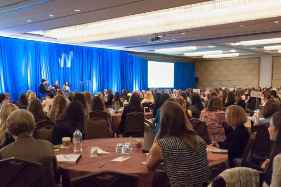 The Capital Clients panel featured (l to r) moderator Paula Loomis, FAIA; Kathleen Ferguson;  Sara G. Phillips, AIA; and Reema Gupta, AIA.