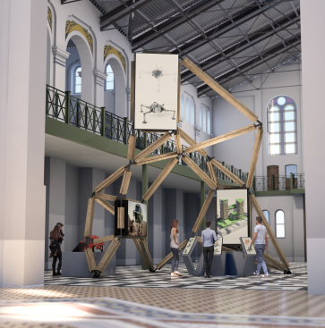 “The Co-Lab” in the Smithsonian Arts and Industries Building