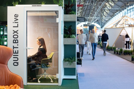 The Workplace section is a popular destination with architects and designers at Ambiente.