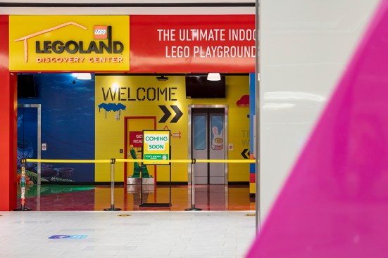 The Legoland Discovery Center, scheduled to open this summer