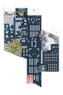 Library floor plan