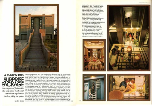 A Long Island Beach House by Earl Combs in Playboy