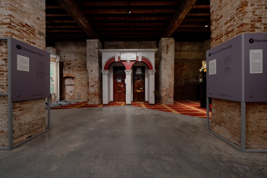 The V&A Museum's installation