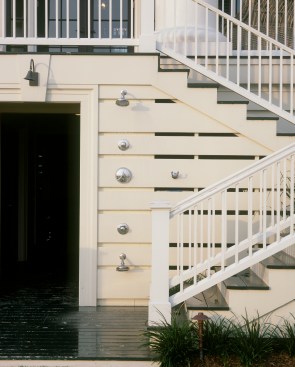 View of outdoor showers at Chadsworth Cottage