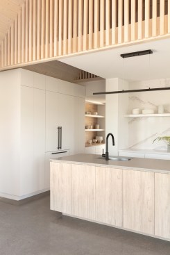 The kitchen.