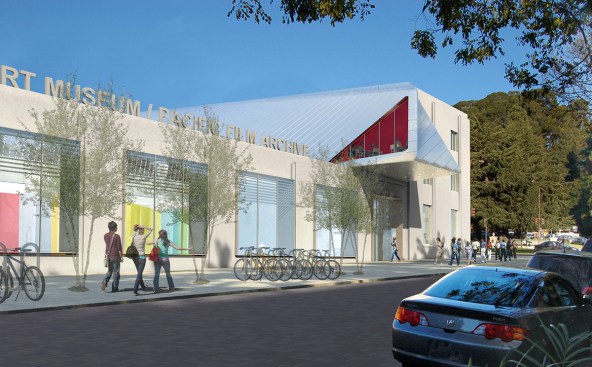 View of the Center Street&nbsp;fa&ccedil;ade and main entrance.