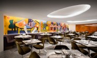 The interior of Freds restaurant