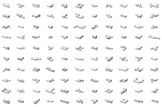 The Modern Modular by Resolution: 4 Architecture: diagrams of unlimited variations.