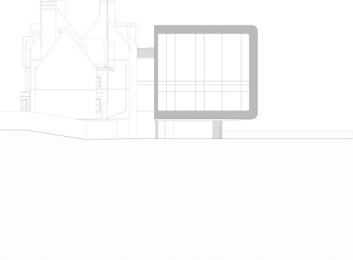 South elevation.