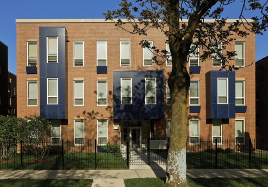Rosa Parks Apartments, exterior