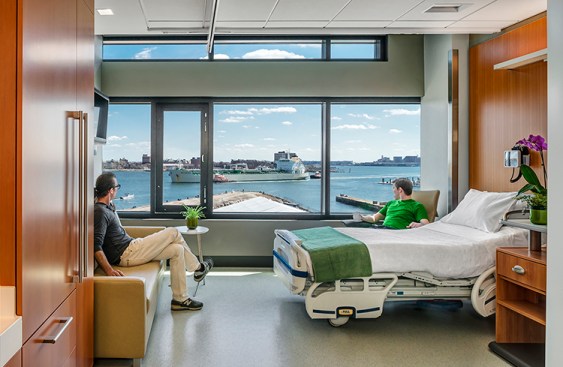 Spaulding Rehabilitation Center, Location: Charlestown MA, Architect: Perkins + Will