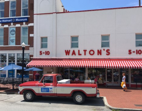 The Walmart Museum in Bentonville