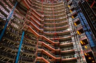 The James R. Thompson Center, Chicago, by Helmut Jahn.&nbsp;