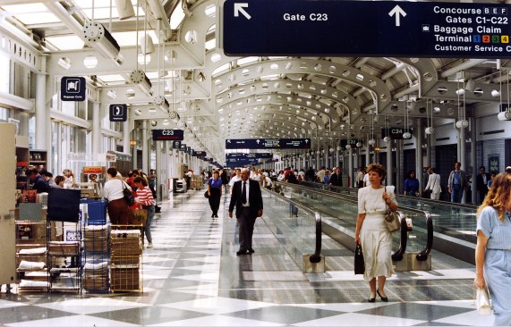 United Airlines Terminal at Chicago O'Hare