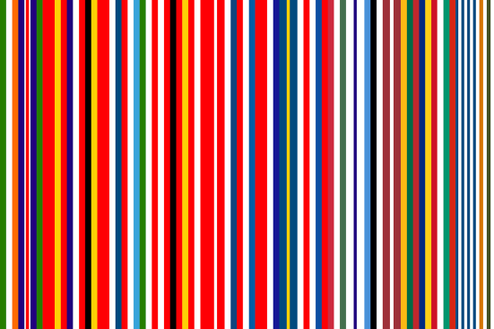 In 2001,&nbsp;OMA designed a barcode which merged the flags of current EU member states into a new representative flag.&nbsp;