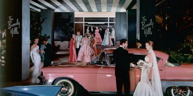 Entrance to the Beverly Hills Hotel