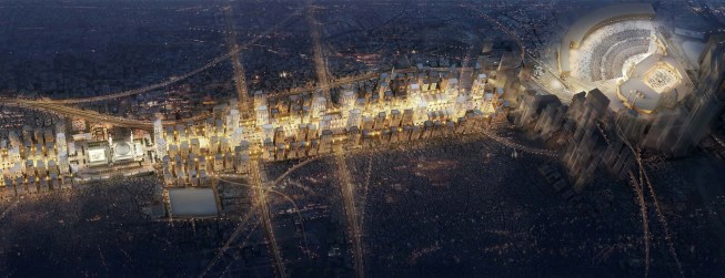 KAAR Gateway Development, Makkah, designed bu Omrania / HOK