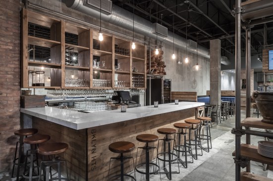 The wine bar