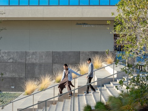 Ohlone Community College academic core in Fremont, Calif.