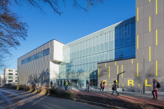 2016_12_06, DEU, Aachen, RWTH, C.A.R.L. lecture hall center, architect: schmidt hammer lassen architects, shl, Copenhagen, photographer: Michael Rasche, www.michaelrasche.com, terms of use: shl can use the pictures for their website,  architecture magazines, brochures, books,the name of the photographer will be named at the article, no transfer to third party for commercial use ( manufacturers, construction companies )