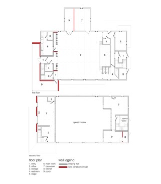 South Park center floor plan