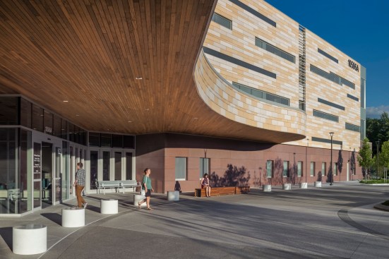 Entry plaza