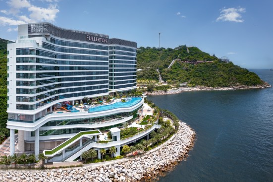 Guest room tower exterior   
