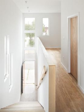 Typical stair to second level