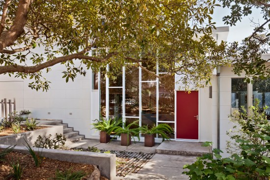Entry to the home.