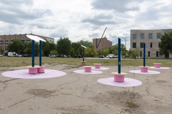 Reflecting Our (Global) South Side by Matri-Archi(tecture), led by Khensani de Klerk, TapiwaManase, Tshego Mako, and Solange Mbanefo, Chicago Architecture Biennial, 2021