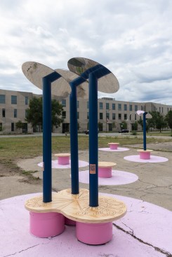 Reflecting Our (Global) South Side by Matri-Archi(tecture), led by Khensani de Klerk, TapiwaManase, Tshego Mako, and Solange Mbanefo, Chicago Architecture Biennial, 2021