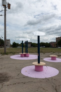 Reflecting Our (Global) South Side by Matri-Archi(tecture), led by Khensani de Klerk, TapiwaManase, Tshego Mako, and Solange Mbanefo, Chicago Architecture Biennial, 2021