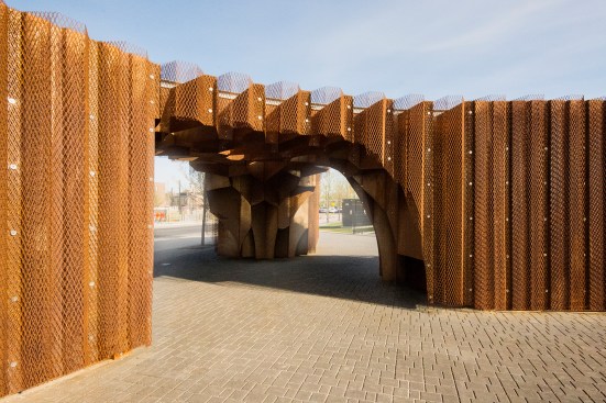 View of central gathering space